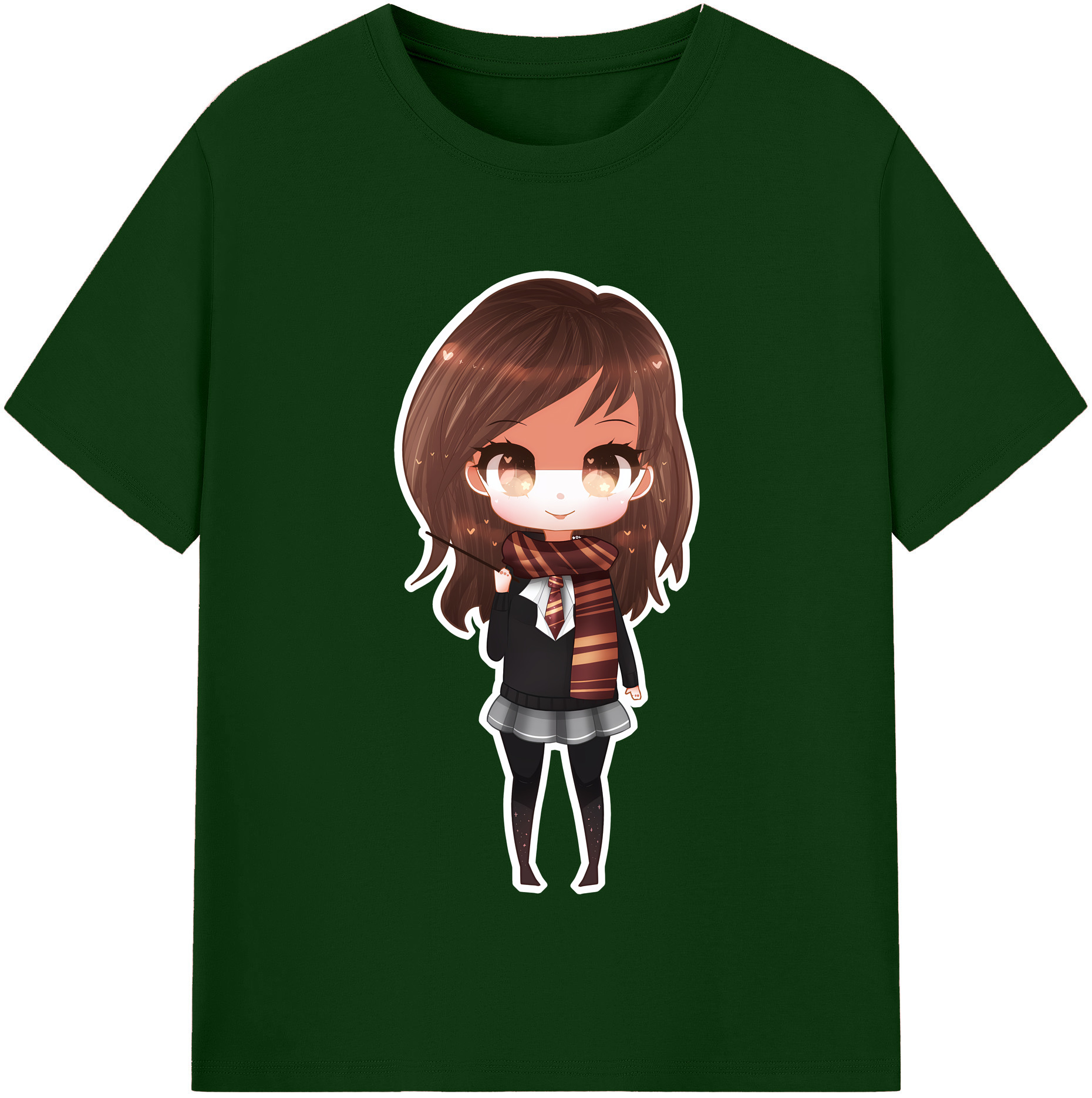 （画像用） Harry Potter ハリー・ポッターシリーズ 綿100％半袖Tシャツ（フロントプリント）